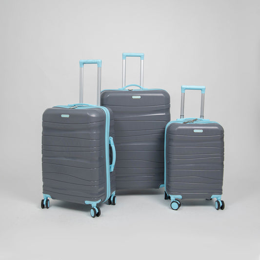 3-Piece Luggage Set - Multicolor